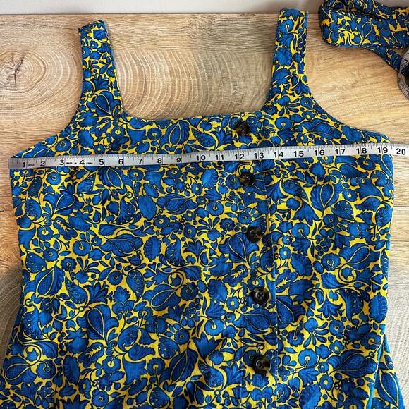 Ann Taylor Petite Floral Side Button Sheath Dress 12P Summer '22 - Picture 8 of 13